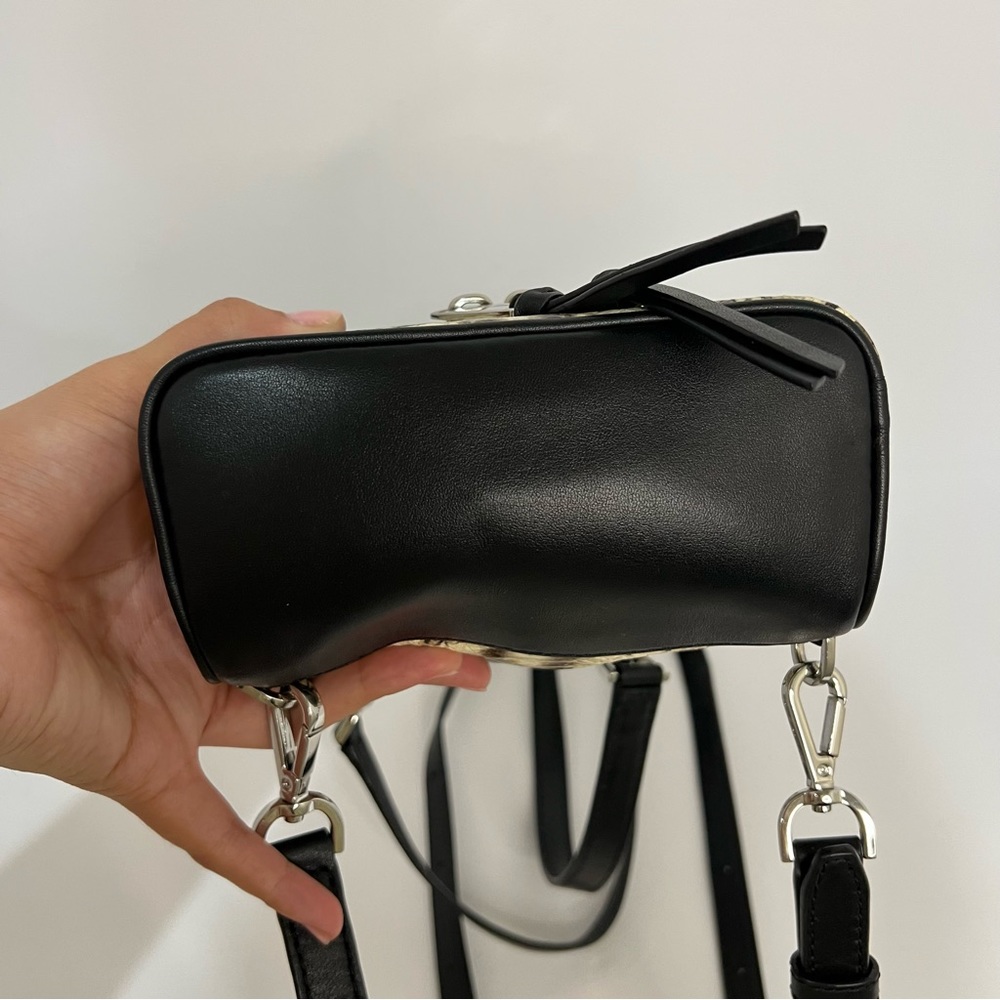 Michael‎ Kors Rhea Mini Snake-Embossed Leather Backpack - Picture 8 of 10